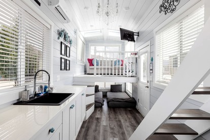 Escape in Style: Fully Equipped Modern Tiny House in Apple Valley, Utah - Apple Valley, Utah - glamping.directory