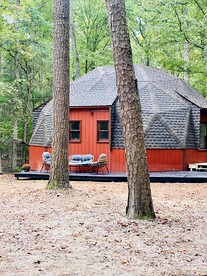 Unique Spacious Dome Nestled in the Forest for a Peaceful Glamping Retreat near Chapel Hill, North Carolina - glamping.directory