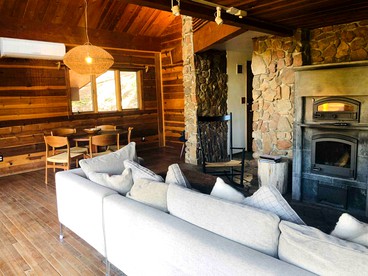 Luxury Camping Cabin with an Indoor Fireplace in Idyllwild, California - Idyllwild, California - glamping.directory