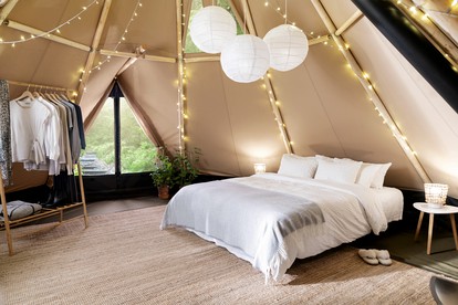 Innovative Nordic Tipi Rental for Glamping in Montana - Bozeman, Montana - glamping.directory