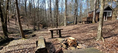 Suches Glamping Escape in Pet-Friendly Tiny House Rental for Two - Suches, Georgia - glamping.directory