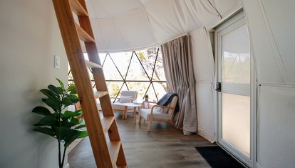 Unforgettable Glamping Adventure in a Big Geodome in Wimberley, TX - Wimberley, Texas - glamping.directory
