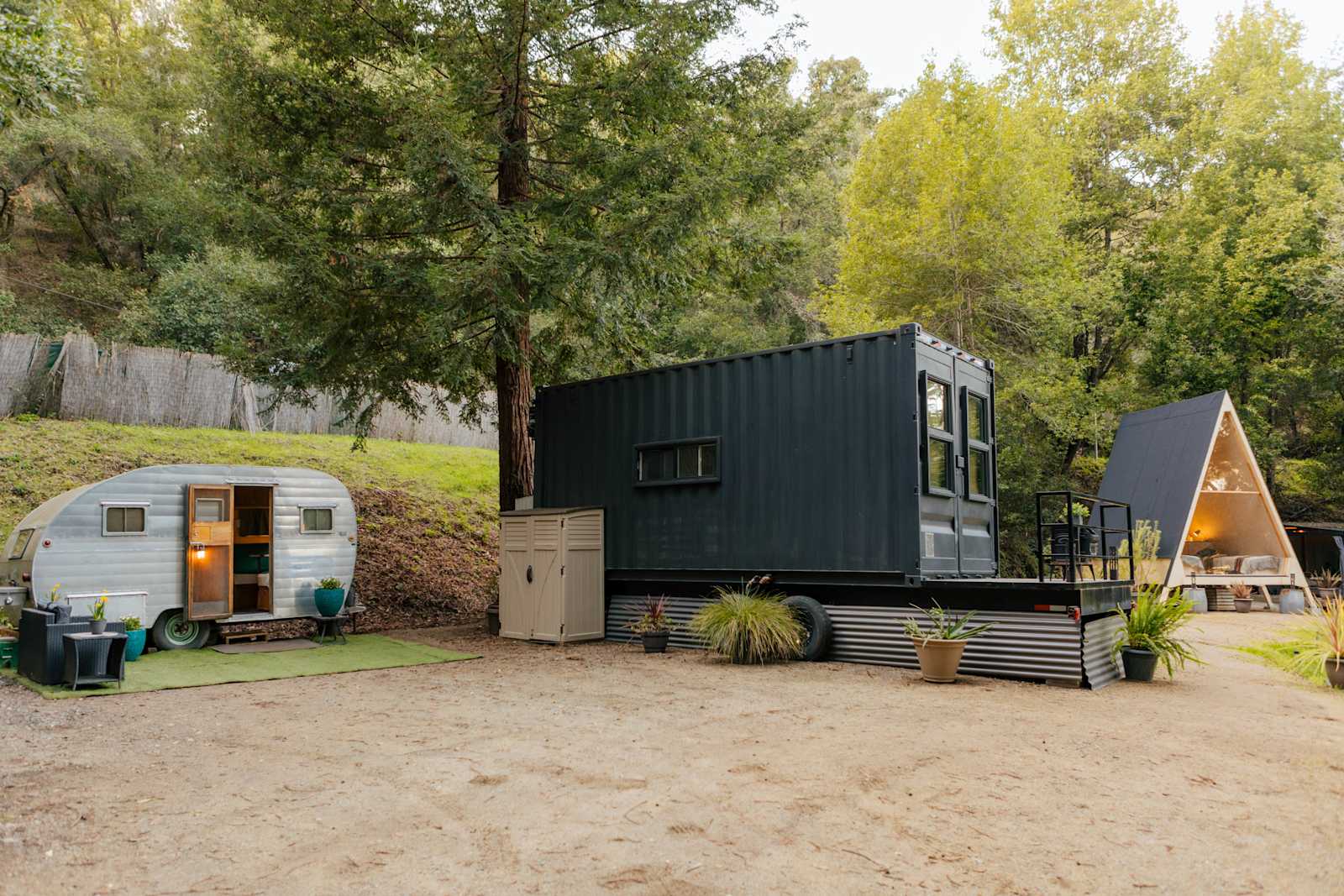 Redwood Basin - Soquel, California - glamping.directory