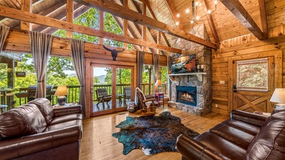 Remarkable Cabin with Screened Porch and Spa in Sevierville, Tennesee - Sevierville, Tennessee - glamping.directory