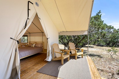 Starry Nights and Firelit Memories in Boerne, TX - Boerne, Texas - glamping.directory