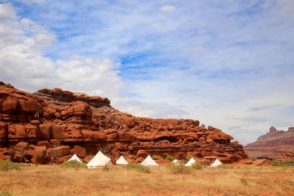 Unique Secluded Glamping Tent with Spectacular Canyon and River Views in Moab, Utah - Moab, Utah - glamping.directory