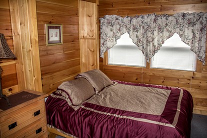 Rustic 2 Bedroom Cabin for Glamping Vacations in the Great Smoky Mountains - Gatlinburg, Tennessee - glamping.directory