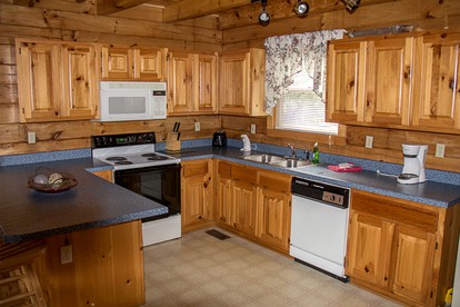 Rustic 2 Bedroom Cabin for Glamping Vacations in the Great Smoky Mountains - Gatlinburg, Tennessee - glamping.directory