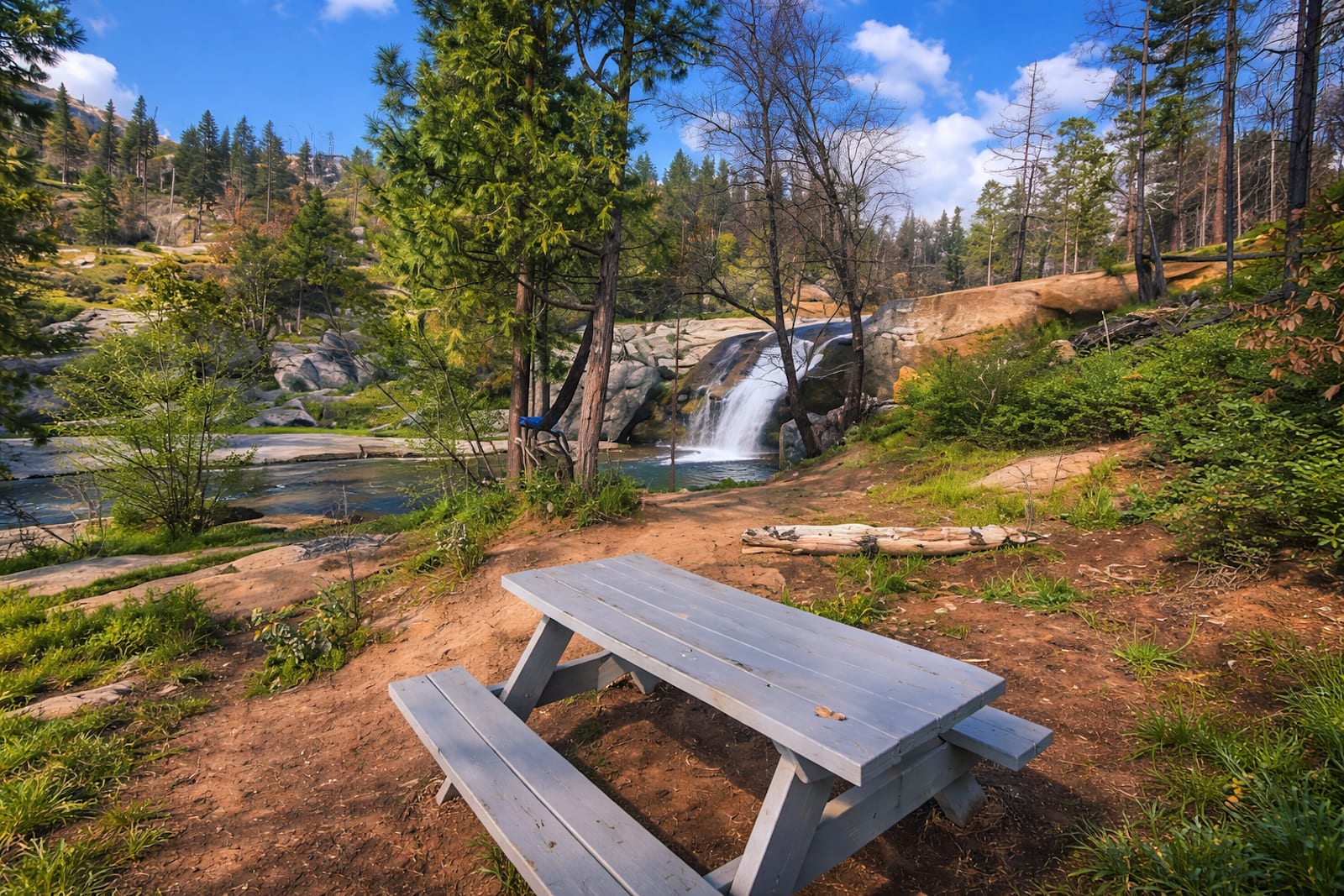 Musick Creek Falls  by Shaver Lake - Shaver Lake, California - glamping.directory