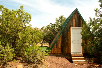 Magical A-Frame Tiny House Getaway with Spectacular Views near Zion National Park, Utah - Hildale, Utah - glamping.directory