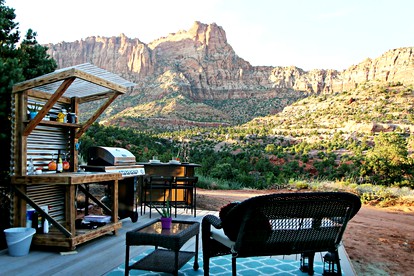 Magical A-Frame Tiny House Getaway with Spectacular Views near Zion National Park, Utah - Hildale, Utah - glamping.directory