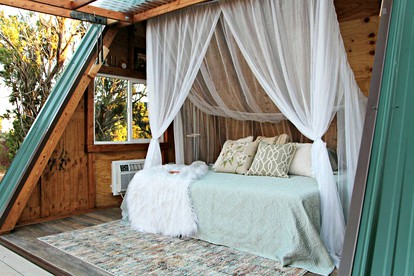 Magical A-Frame Tiny House Getaway with Spectacular Views near Zion National Park, Utah - Hildale, Utah - glamping.directory