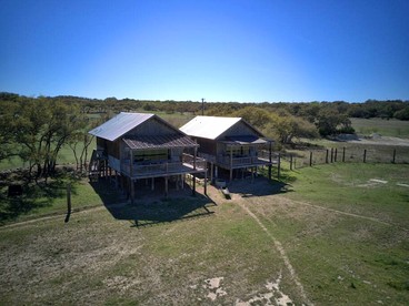 Unique Raised Bungalow Rental with Amazing Texas Hill Country Views in Bergheim, Texas - glamping.directory