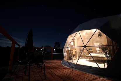Luxury Dome Rental Under the Stars for Joshua Tree Glamping - Yucca Valley, California - glamping.directory