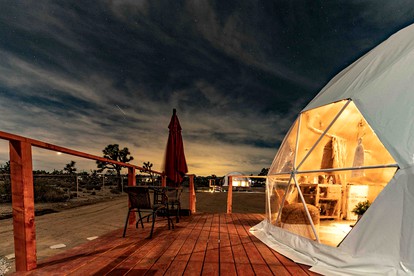 Luxury Dome Rental Under the Stars for Joshua Tree Glamping - Yucca Valley, California - glamping.directory