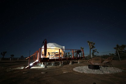 Luxury Dome Rental Under the Stars for Joshua Tree Glamping - Yucca Valley, California - glamping.directory