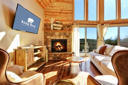King Bear Cabin - Sensational near Blue Ridge, Turtletown, TN - Turtletown, Tennessee - glamping.directory