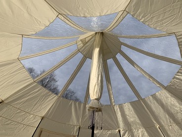 Blissful Bell Tent Oasis near Pymatuning Lake in Pennsylvania - Conneaut Lake, Pennsylvania - glamping.directory