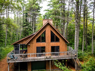 Secluded Cabin Rental in the Adirondack Mountains of Paul Smiths, New York - glamping.directory