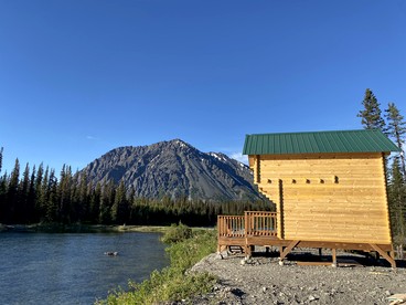 Remote and Serene Lakefront Cabin in Cantwell, Alaska, with Gorgeous Views of Nations Mountain - glamping.directory
