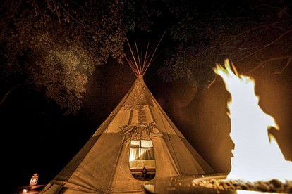 Magical Tipi Rental Perfect for a Glamping Getaway in the Missouri Ozarks - Park Hills, Missouri - glamping.directory