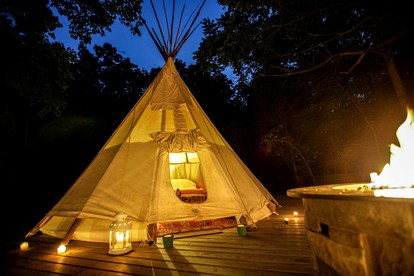 Magical Tipi Rental Perfect for a Glamping Getaway in the Missouri Ozarks - glamping.directory