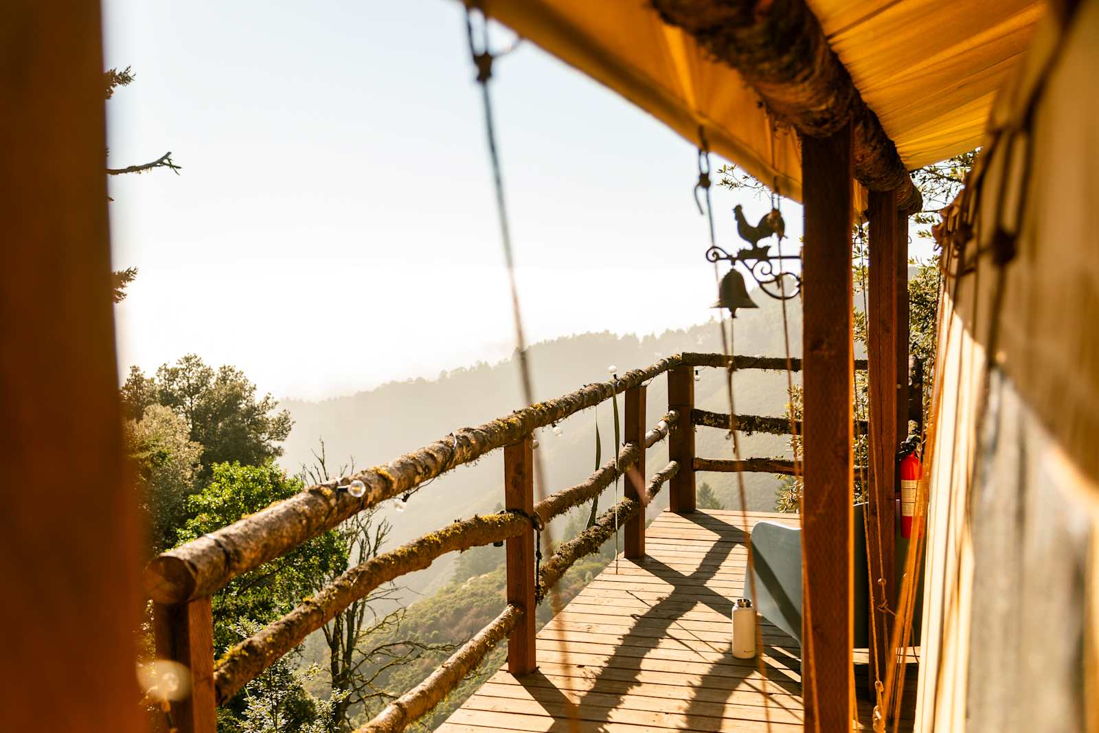 Kings Mountain Camp w/ ocean views - Woodside, California - glamping.directory