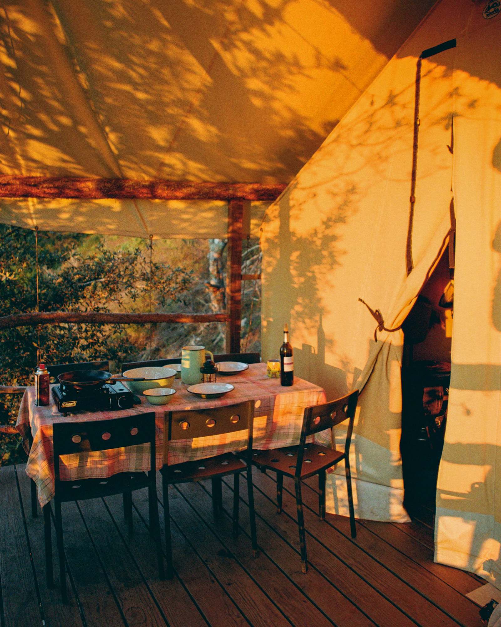 Kings Mountain Camp w/ ocean views - Woodside, California - glamping.directory