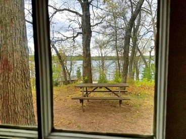 Cozy Lakeside Cabin in Manistee National Forest, Michigan - Wellston, Michigan - glamping.directory