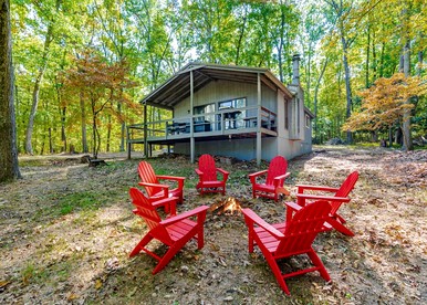 Bright and Spacious Cabin with Hot Tub, Fire Pit, and Grill Perfect for Your Hedgesville, WV Getaway - glamping.directory