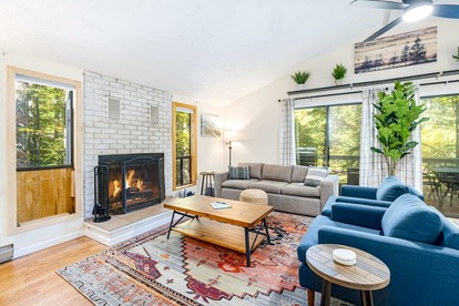 Bright and Spacious Cabin with Hot Tub, Fire Pit, and Grill Perfect for Your Hedgesville, WV Getaway - Hedgesville, West Virginia - glamping.directory