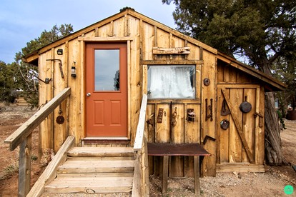 Adorable Glamping Cabin on a Wheat Farm for a Unique Getaway near Canyonlands National Park in Utah - glamping.directory