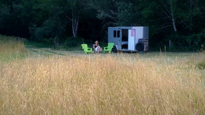 Cozy Campervan Rental on the Banks of the Elk River in Eureka, California - Eureka, California - glamping.directory