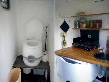 Cozy Campervan Rental on the Banks of the Elk River in Eureka, California - Eureka, California - glamping.directory