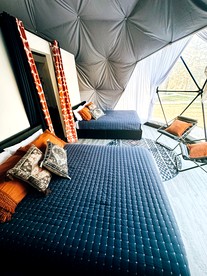 Luxurious Dome Glamping Resort with Pool & Spa near Lake Michigan in South Haven, MI - South Haven, Michigan - glamping.directory