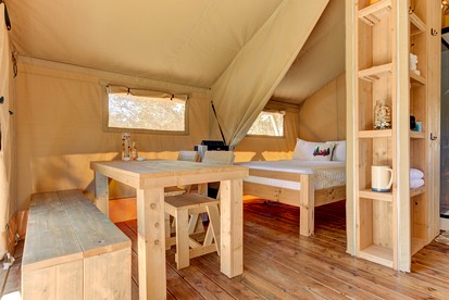 Safari Tent for Two for Romantic Weekends Away at a Working Winery near Fredericksburg, Texas - Johnson City, Texas - glamping.directory