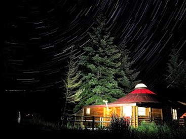 Unique Yurt Rental with a Hot Tub in White Salmon, Washington - glamping.directory