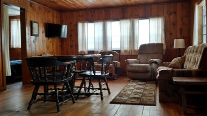 Charming Vacation Cabin with Waterfront Views on Pine Lake, Michigan - Wellston, Michigan - glamping.directory