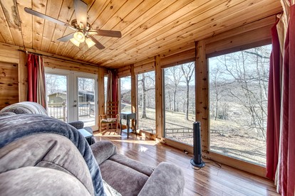 Cozy Getaways in this Cute A-Frame Cabin in Suches, Georgia - Suches, Georgia - glamping.directory