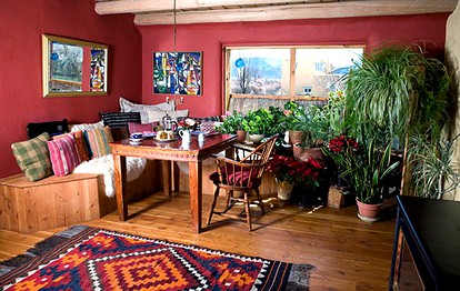 Rustic Country Glamping Cottage for Four near Santa Fe, New Mexico - Taos, New Mexico - glamping.directory