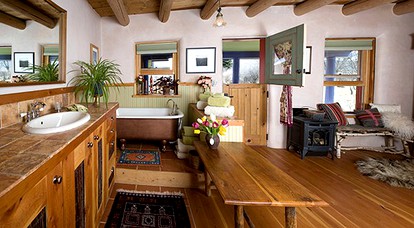 Rustic Country Glamping Cottage for Four near Santa Fe, New Mexico - Taos, New Mexico - glamping.directory
