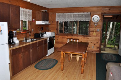 Secluded Rustic Cabin Rental in the Woods of Squaw Lake in Northern Wisconsin - Lac du Flambeau, Wisconsin - glamping.directory