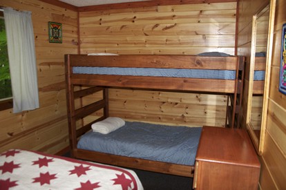 Secluded Rustic Cabin Rental in the Woods of Squaw Lake in Northern Wisconsin - Lac du Flambeau, Wisconsin - glamping.directory