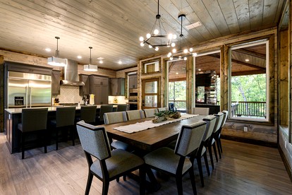 Escape to Elegance: Hochatown's Premier Luxury Cabin for Big Groups and Families - Hochatown, Oklahoma - glamping.directory
