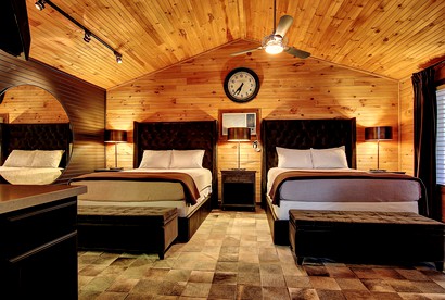 Rustic Riverfront Cabins on the Guadalupe River in New Braunfels, Texas - New Braunfels, Texas - glamping.directory