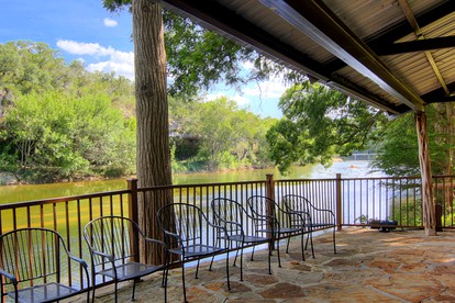 Rustic Riverfront Cabins on the Guadalupe River in New Braunfels, Texas - New Braunfels, Texas - glamping.directory