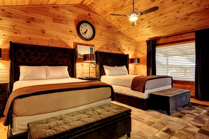 Rustic Riverfront Cabins on the Guadalupe River in New Braunfels, Texas - New Braunfels, Texas - glamping.directory