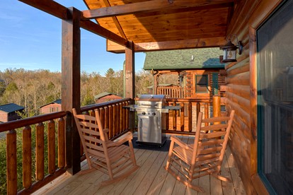 Luxury Cabin Rental with Heated Indoor Pool near Gatlinburg, TN - Gatlinburg, Tennessee - glamping.directory