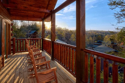 Luxury Cabin Rental with Heated Indoor Pool near Gatlinburg, TN - Gatlinburg, Tennessee - glamping.directory
