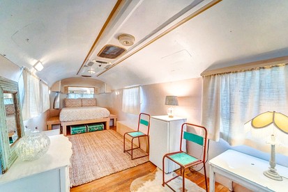 Luxury Airstream Campsite Nestled Beneath Oak Trees Outside of Austin, Texas - Round Mountain, Texas - glamping.directory
